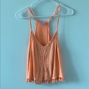 Lilly Pulitzer Crop Fringe Top
